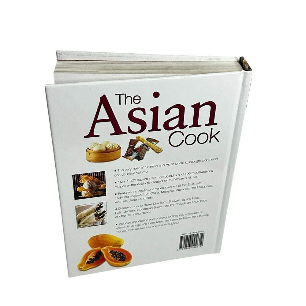 The Asian Cook Linda Doeser Hardcover 2001 Chinese Asian Recipes Encyclopedia